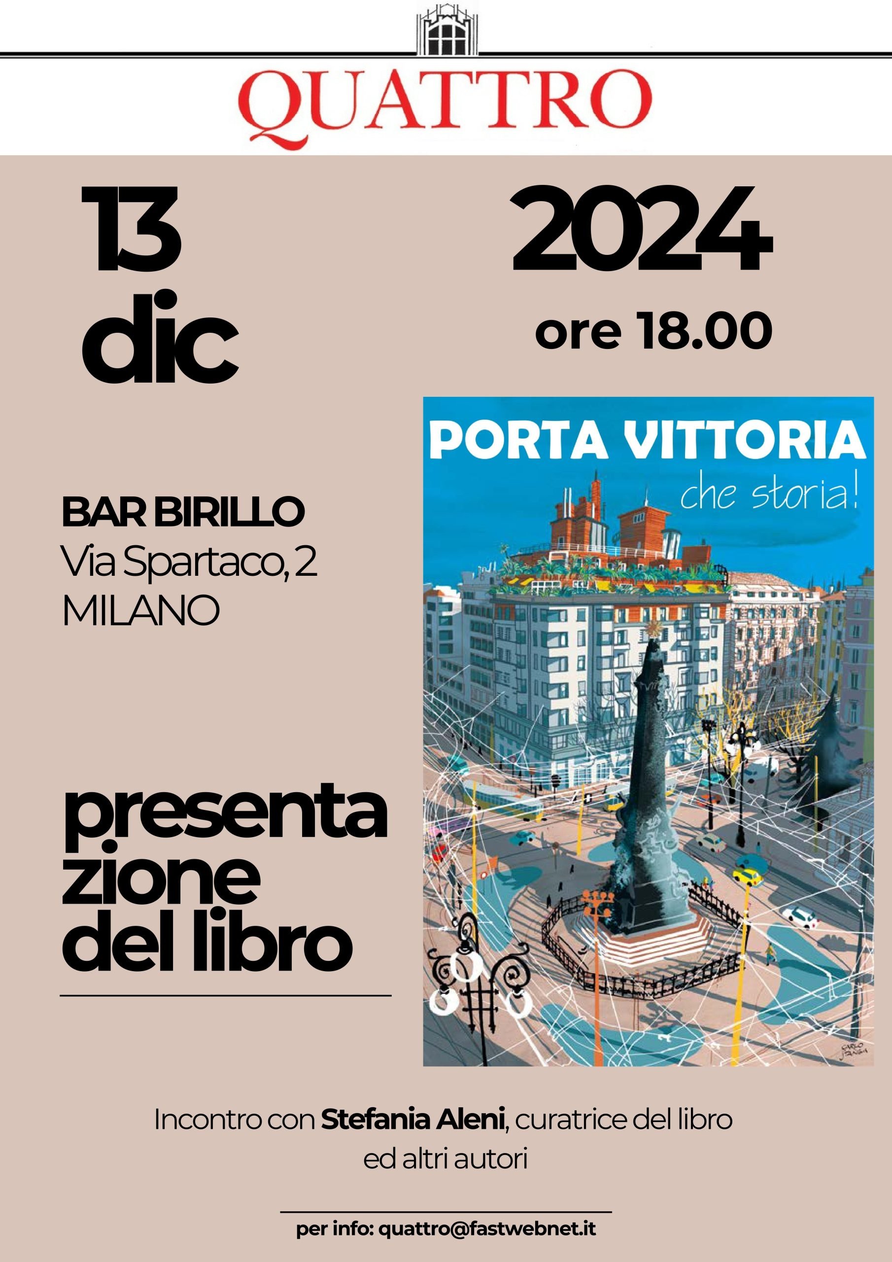 Libro Porta Venezia Milano